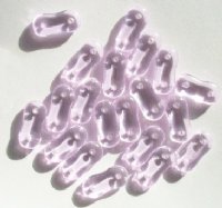 20 4x16mm Two Hole Spacer - Transparent Alexandrite